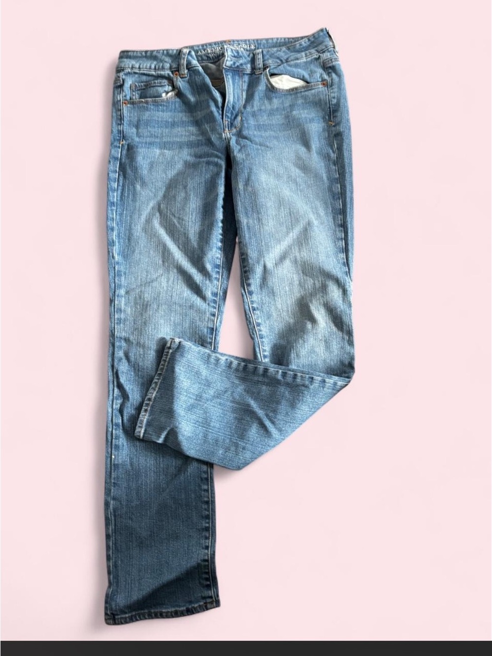 American Eagle Outfitters Women’s Skinny Jeans - Light Blue Wash
